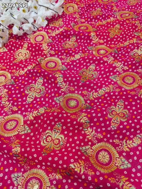 KcPc New Georgette Traditional Style With Cutdana Work Saree MOH