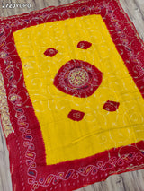 By New Traditional Marwadi Ojariya Chunri with Zardosi Work Odhna