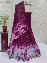 By Lehariya ShiboriLehengha With Traditional wear