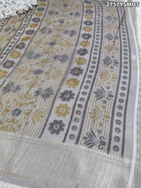 KcPc New Graceful Cotton Silk Printed Saree with Zari Border STL