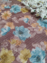 By Printed Style With Zari border