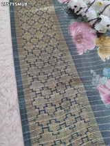 By Printed Style With Zari border