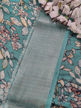 KcPc New Printed Cotton Silk Saree with Elegant Golden Touch STL