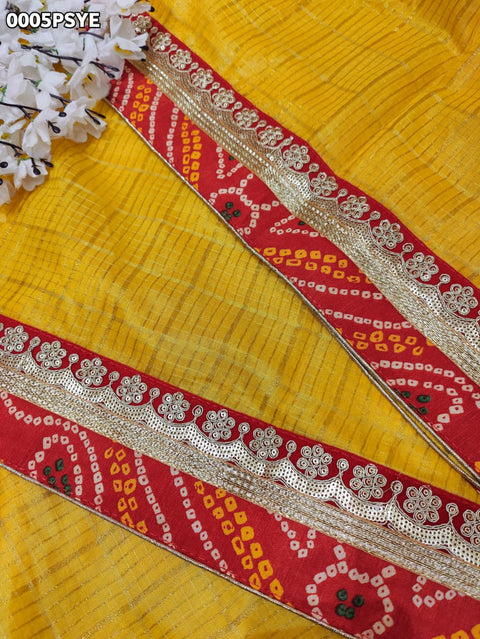 KcPc New Classic Banarasi Style Kota Doriya Saree with Blouse SWA