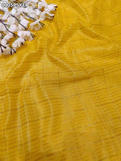 KcPc New Classic Banarasi Style Kota Doriya Saree with Blouse SWA