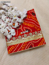 By Banarasi Saree WithFestive Wear