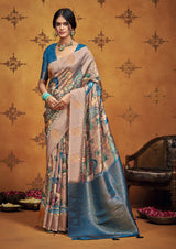 By Kalamkari Saree With Casual Wear