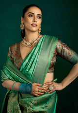 By Banarasi Saree With Casual wear