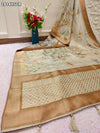 By Printed Saree With Party Wear
