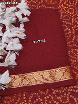 By Bandhani Saree With Casual wear