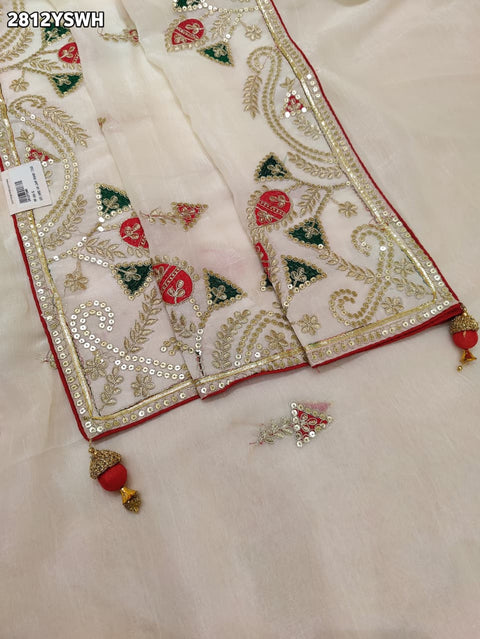 By Jaipuri  Saree With Festive Wear