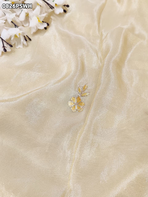 KcPc New Royal Banarasi Style Tissue Saree for Wedding & Festive Wear AMT
