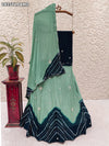 By Leheriya Lehenga With Traditional wear