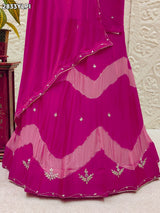 By Traditional Lehenga With Cutdana Work