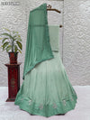 By Traditional Lehenga With Cutdana Work