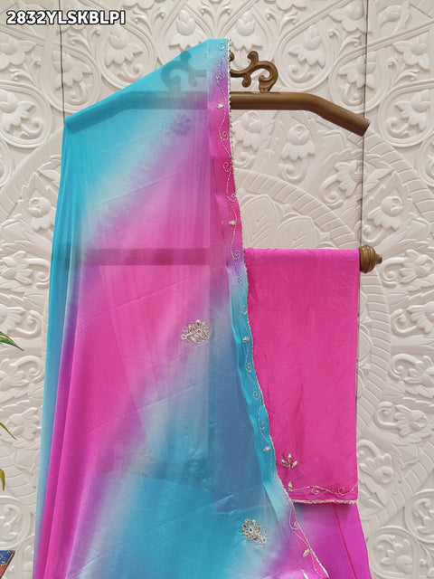 KcPc New Festive Elegance Chinon Silk Cutdana Lehenga GSM