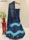 By Traditional Lehenga With Cutdana Work