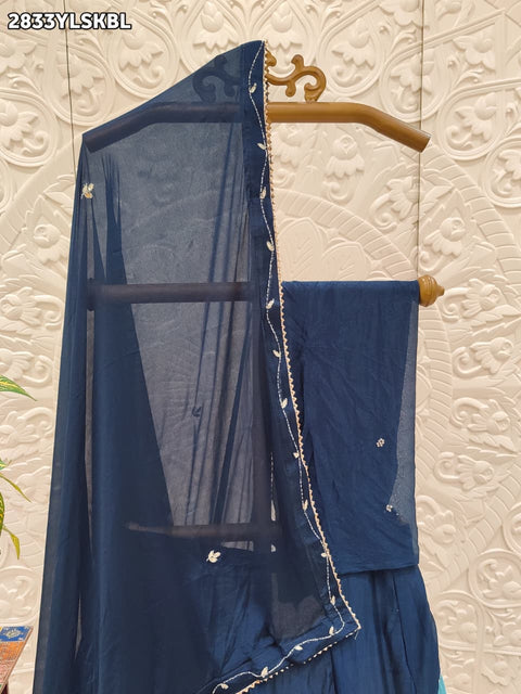 KcPc New Elegant Chinon Silk Lehenga with Intricate Cutdana Work GSM