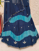 By Traditional Lehenga With Cutdana Work