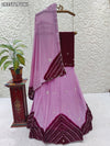 By Leheriya Lehenga With Traditional wear