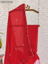By Traditional Lehenga With Cutdana Work