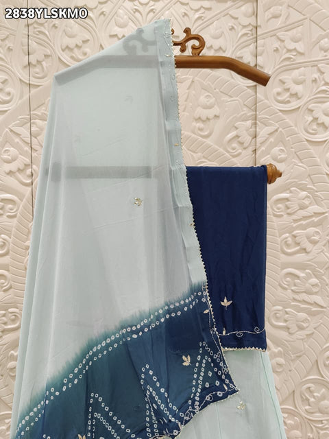 KcPc New Traditional Chinon Lehenga with Intricate Gota Patti Embellishment GSM