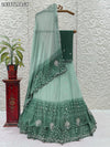 By Bandhani Lehenga With Traditional Wear