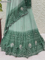 By Bandhani Lehenga With Traditional Wear