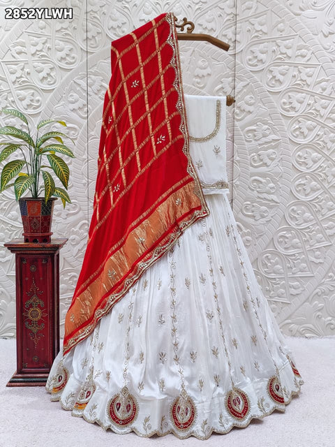 By Jaipuri Lehenga With Traditional Wear