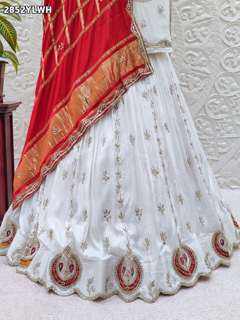 By Jaipuri Lehenga With Traditional Wear