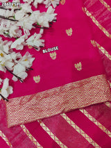 By Banarasi Saree With Festive Wear
