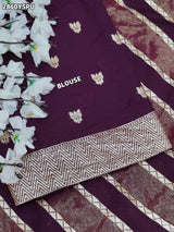By Banarasi Saree With Festive Wear