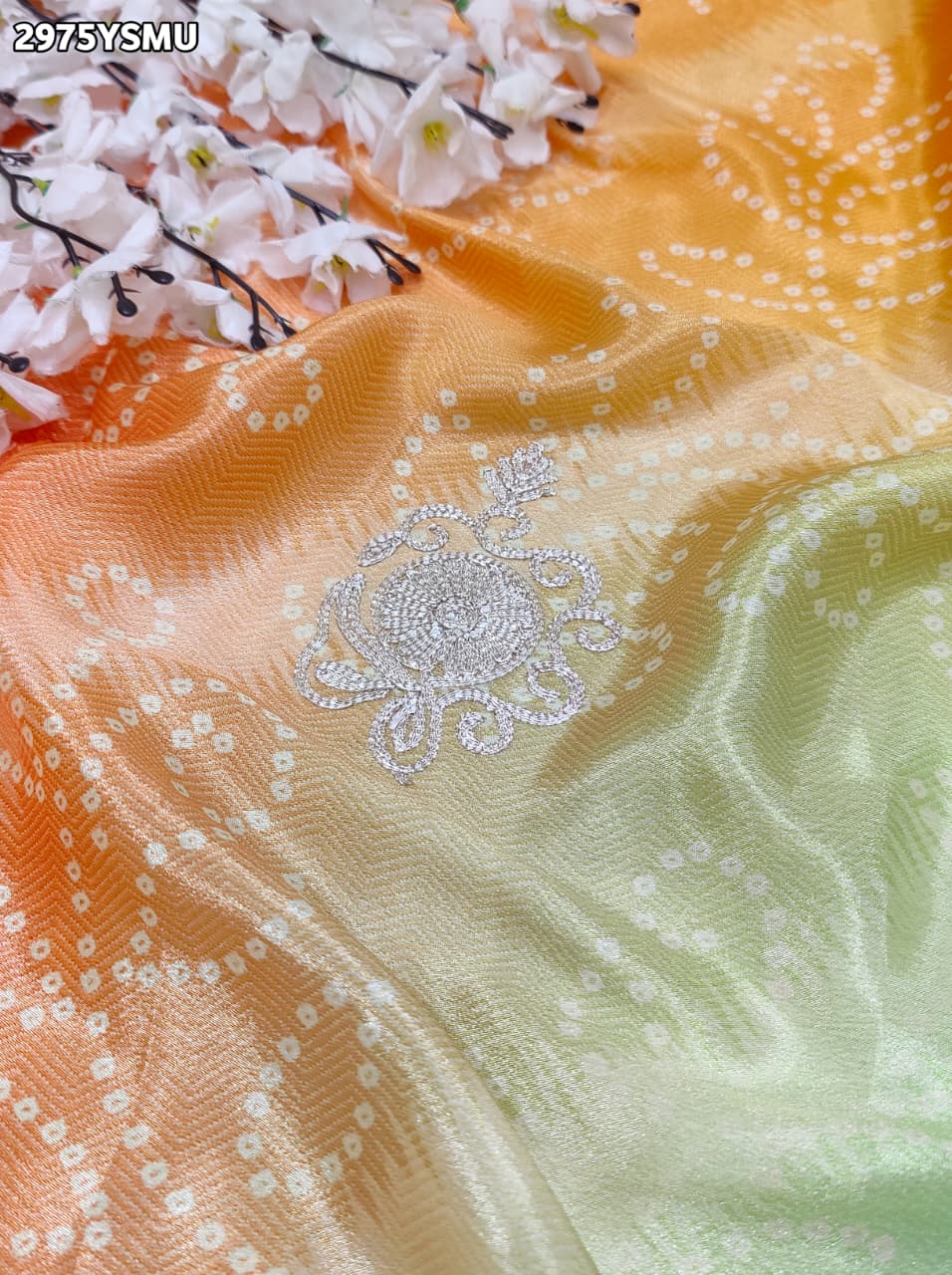 By Digi Bandhani Saree With Festive Wear