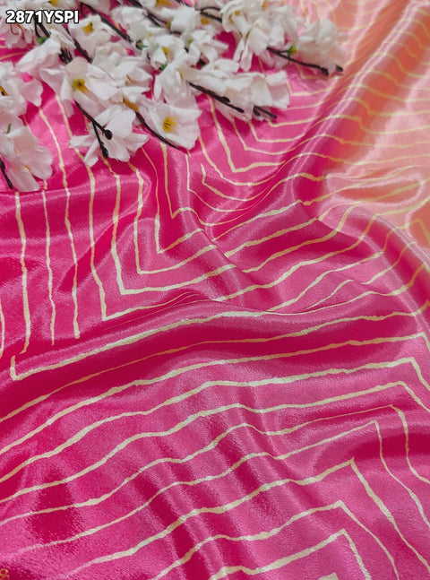 KcPc New Crepe Silk Kalamkari Style Saree for Casual Wear GAN