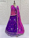 By Shibori Bhandej Lehenga With Traditional wear