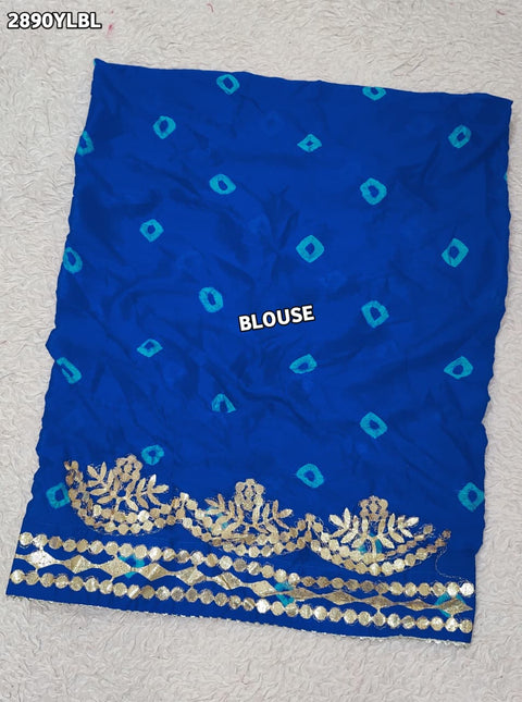 KcPc New Exclusive Bandhani Style Lehenga in Smooth Chinon Silk SSB