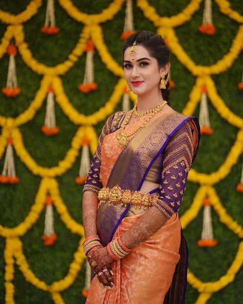 KcPc New Elegant Banarasi Style Saree in Premium Katan Tissue Silk   AST