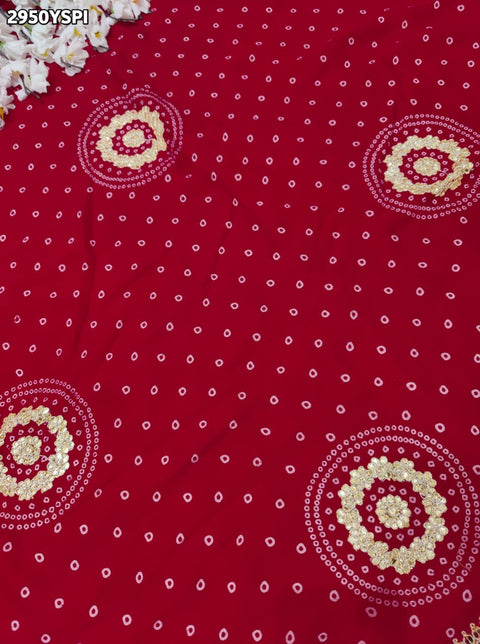 KcPc New Charming Bandhani Style Saree with Fabiana Detailing  SWA