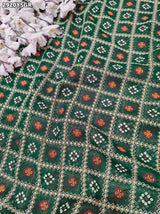 By Bandhani Saree With Festive Wear