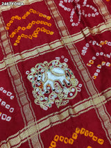 By New Classic Traditional Gaji Silk Dupatta for Special Occasions