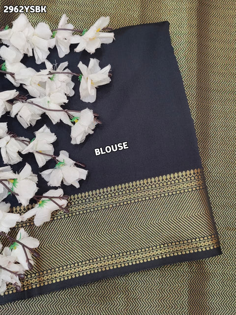 KcPc New Elegant Banarasi Style Tissue Silk Saree for Party & Office Wear  NDA