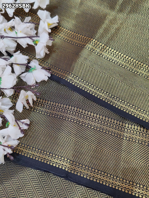 KcPc New Elegant Banarasi Style Tissue Silk Saree for Party & Office Wear  NDA