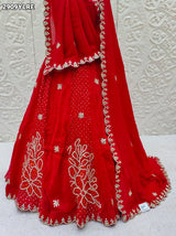By Bandhani Lehenga With Traditional Wear
