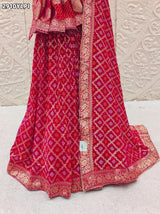 By Banarasi Lehenga With Traditional Wear