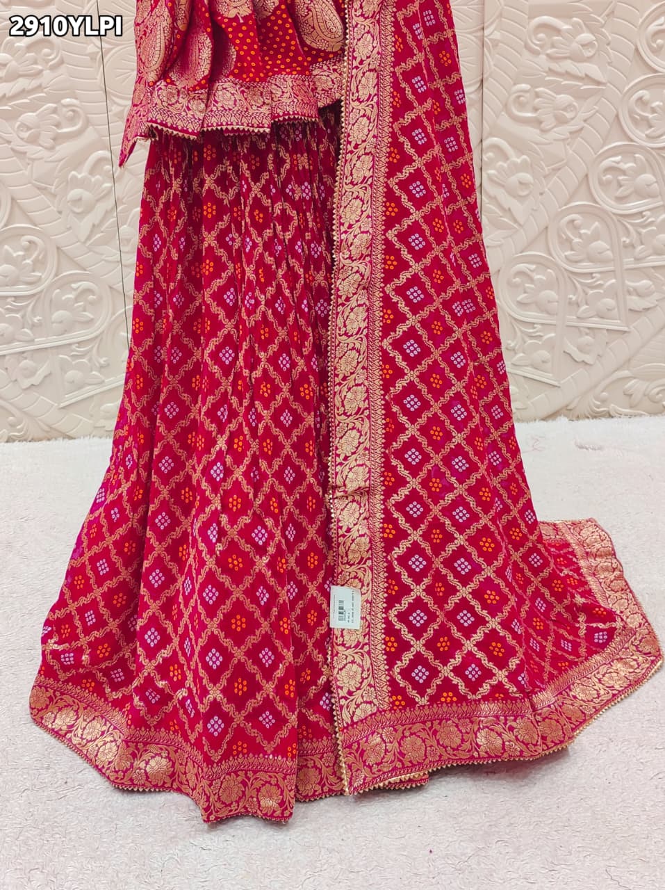 By Banarasi Lehenga With Traditional Wear