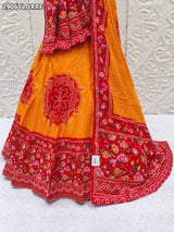 By Printed Style With Traditional Wear