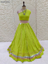 By Traditional Style With Festive Wear