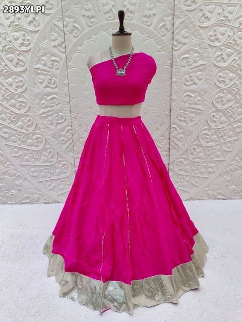 KcPc New Taditional Charm Cotton Silk Lehenga for Weddings & Festivals  SSB