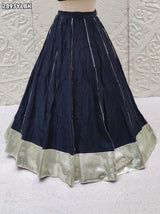 By Traditional Style With Festive Wear