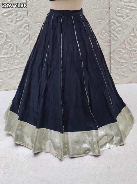 KcPc New Elegant Cotton Silk Lehenga Perfect for Festive Celebrations SSB